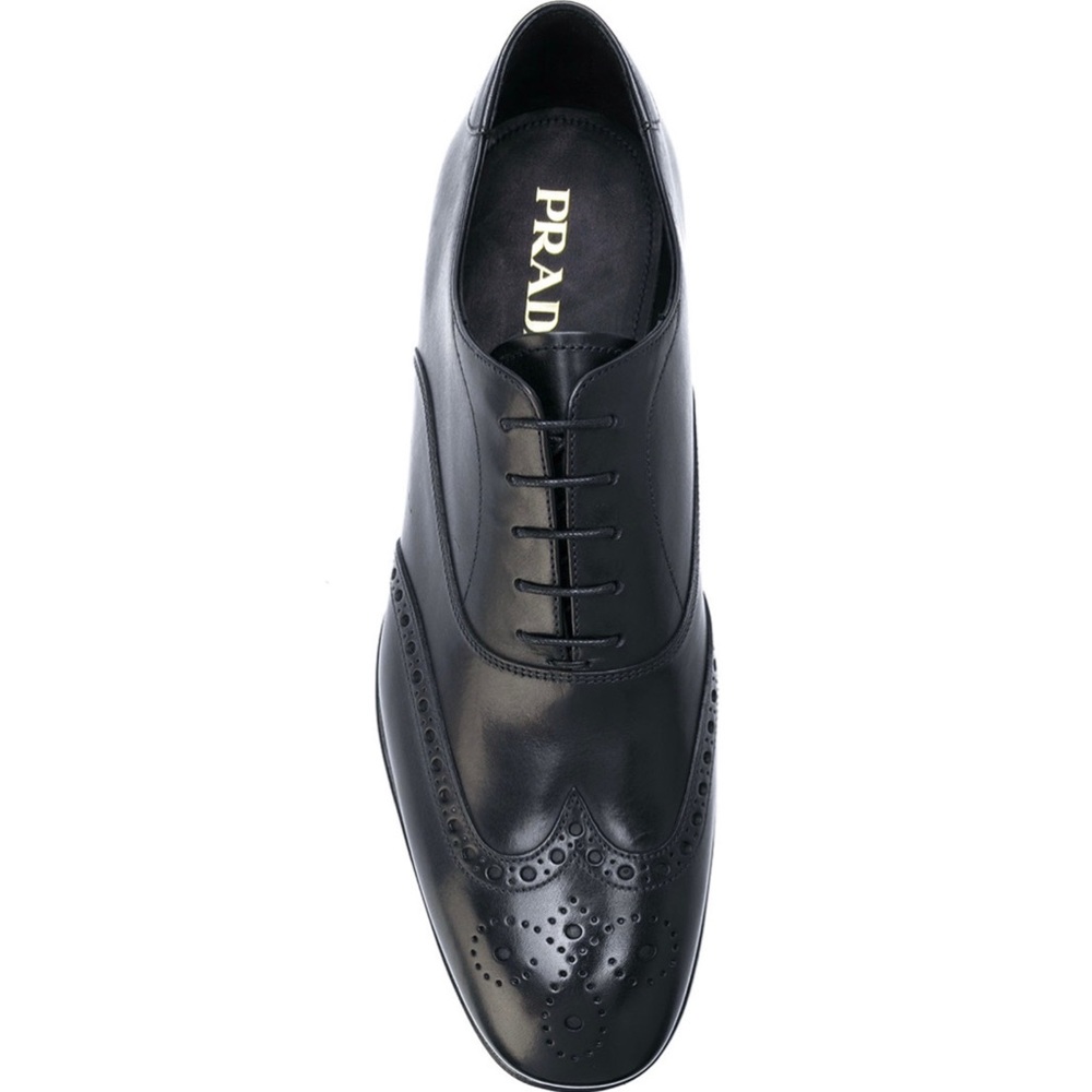 Prada Classic Brogue Black US 8.5 EU 41.5
